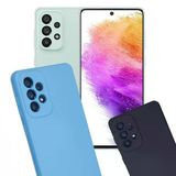 Samsung Galaxy A73 5G Kilif Kamera Korumali Lansman Silikon Kapak
