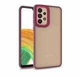 Samsung Galaxy A73 İle Uyumlu Kılıf Kamera Çıkıntılı Arkası Şeffaf Köşeleri Parlak Renkli Işlemeli Flora Kapak