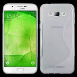 Samsung Galaxy A8 2015 Kılıf Ultra İnce Silikon Kapak 0.2 Mm Şeffaf