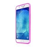 Samsung Galaxy A8 2016 Kılıf Ultra İnce Silikon Kapak 0.2 Mm Pembe