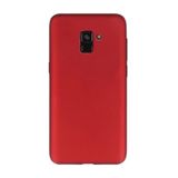 Samsung Galaxy A8 2018 (A530) Premium Silikon Kılıf Bordo