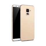 Samsung Galaxy A8 2018 (A530) Premium Silikon Kılıf Gold