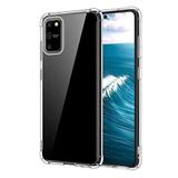 Samsung Galaxy A91 (S10 Lite) İle Uyumlu Kılıf Nitro Anti Shock Darbe Emici Köşe Korumalı Şeffaf Silikon Kapak