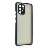 Samsung Galaxy A91 / S10 Lite Kılıf Montreal Silikon Kapak - Lacivert-(5796)