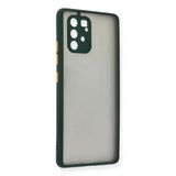 Samsung Galaxy A91 / S10 Lite Kılıf Montreal Silikon Kapak - Yeşil-(5796)