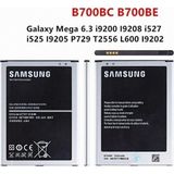 Samsung Galaxy B700BC B700BE 3200 mAh Batarya Pil Mega 6.3 i9200 I9200 I9205 i527 i525 P729 T2556 L600