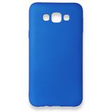 Samsung Galaxy E7 Kılıf Renkli Silikon Kılıf Esnek Kapak Prm