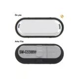 Samsung Galaxy Grand Prime G530 İle Uyumlu Home Tuşu Beyaz Parmak İzi Butonu Açma-Kapama Butonu Açma-Kapama Tuşu Yan Güç Tuşu Power Tuşu Home Tuşu Touch İd Parmak İzi Sensörü