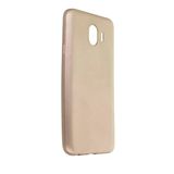 Samsung Galaxy J4 Kılıf First Silikon - Gold-(5796)