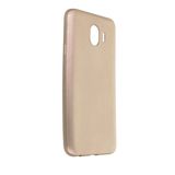 Samsung Galaxy J4 Kılıf First Silikon - Gold
