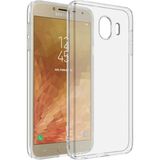 Samsung Galaxy J4 Kılıf Şeffaf Silikon Hibrit Case Kapak - Glx J4
