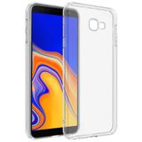 Samsung Galaxy J4 Plus Kilif Zore Seffaf Super Silikon Kapak