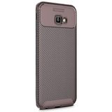 Samsung Galaxy J4 Plus Negro Karbon Dizayn Silikon Kılıf