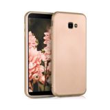 Samsung Galaxy J4 Plus Premium Silikon Kılıf Gold