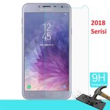 Samsung Galaxy J4 Temperli Ekran Koruyucu Uyumlu Kırılmaz Cam