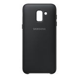 Samsung Galaxy J6 2018 Orjinal Dual Layer Sert Kılıf - Siyah