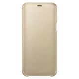 Samsung Galaxy J6 2018 Wallet Cover Orjinal Kılıf - Altın Ef-Wj600cfegww (Bu Ürün Outlettir)