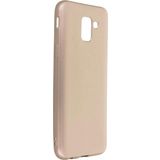 Samsung Galaxy J6 Kılıf First Silikon - Gold