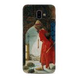 Samsung Galaxy J6 Plus ile Uyumlu Kılıf Desenli Silikon Güzel ile Uyumlu Kılıf Moons 1355