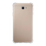 Samsung Galaxy J7 Prime İle Uyumlu Şeffaf Airbag Antishock Silikon Kılıf