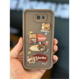 Samsung Galaxy J7 Prime Kılıf Tasarımlı Desenli Kamera Korumalı Ayıcık Kahve Renkli Yumuşak Silikon Kapak - Cute Coco