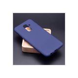 Samsung Galaxy J8 Kılıf Esnek Yapılı Ince Slim Silikon Kapak Ryc/premier - Lacivert