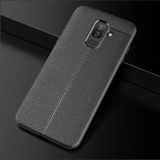 Samsung Galaxy J8 Kılıf Focus Derili Kamera Korumalı Silikon Kılıf