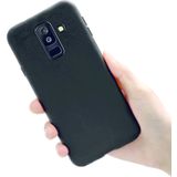 Samsung Galaxy J8 Kılıf Kamera Korumalı Silikon Rubber Arka Kapak