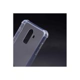 Samsung Galaxy J8 Şeffaf Kılıf Köşelerde Darbelere Karşı Ultra Kalınlık Antishock