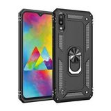 Samsung Galaxy M10 (M105G) Yüzüklü Tank Kılıf Siyah