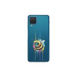 Samsung Galaxy M12 ile uyumlu Splash arı tasarımlı şeffaf silikon kılıf