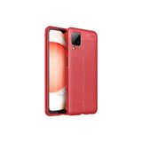 Samsung Galaxy M12 Kılıf Uzun Ömürlü ve Dayanıklı Dermiq Premium Esnek Lüks Silikon Kapak - Red