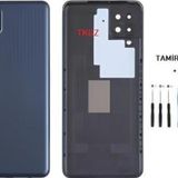Samsung Galaxy M12 - Sm-M127 Full Kasa Arka Kapak Takim Sıyah - Tamır Setı