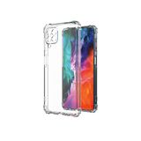 Samsung Galaxy M22 ile Uyumlu Kapak Kamera Korumalı Antişok Airbag Köşe Korumalı Silikon Şeffaf Kılıf