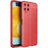 Samsung Galaxy M22 Kılıf Deri Görünümlü Silikon Zipax-Zr-Niss