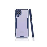 Samsung Galaxy M22 Kılıf Kamera Korumalı Ultra Ince Buzlu Mat Renkli Silikon Kapak(Parfe)