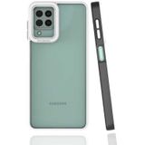 Samsung Galaxy M22 Kılıf Mat Yüzeyli Kamera Korumalı Renkli Silikon Kapak Mima