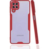 Samsung Galaxy M22 Kılıf Ultra Ince Buzlu Zipax-Zr-Parfe