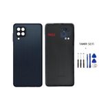 Samsung Galaxy M22 - Sm-M225 Full Kasa Arka Kapak Takim Sıyah - Tamır Setı