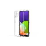 Samsung Galaxy M22 Uyumlu Kılıf Şeffaf Süper Silikon Kapak