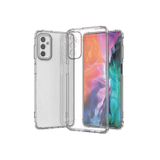 Samsung Galaxy M23 ile Uyumlu Kapak Kamera Korumalı Antişok Airbag Köşe Korumalı Silikon Şeffaf Kılıf