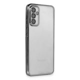 Samsung Galaxy M23 Kılıf Lensli Silikon - Siyah-(5796)