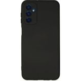 Samsung Galaxy M23 Kılıf Nano Içi Kadife Silikon - SIYAH-(5796)