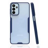 Samsung Galaxy M23 Kılıf Platin Silikon - Lacivert-(5796)