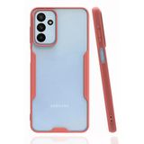 Samsung Galaxy M23 Kılıf Platin Silikon - Pembe-(5796)