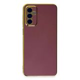Samsung Galaxy M23 Kılıf Volet Silikon - Kırmızı-(5796)