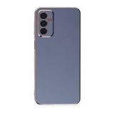 Samsung Galaxy M23 Kılıf Volet Silikon - Mavi
