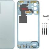 Samsung Galaxy M23 - Sm-M236 Full Kasa Arka Kapak Takim Mavı - Tamır Setı