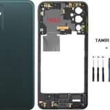Samsung Galaxy M23 - Sm-M236 Full Kasa Arka Kapak Takim Sıyah - Tamır Setı
