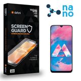 Samsung Galaxy M30 Nano Ekran Koruyucu Uyumlu Kırılmaz Cam